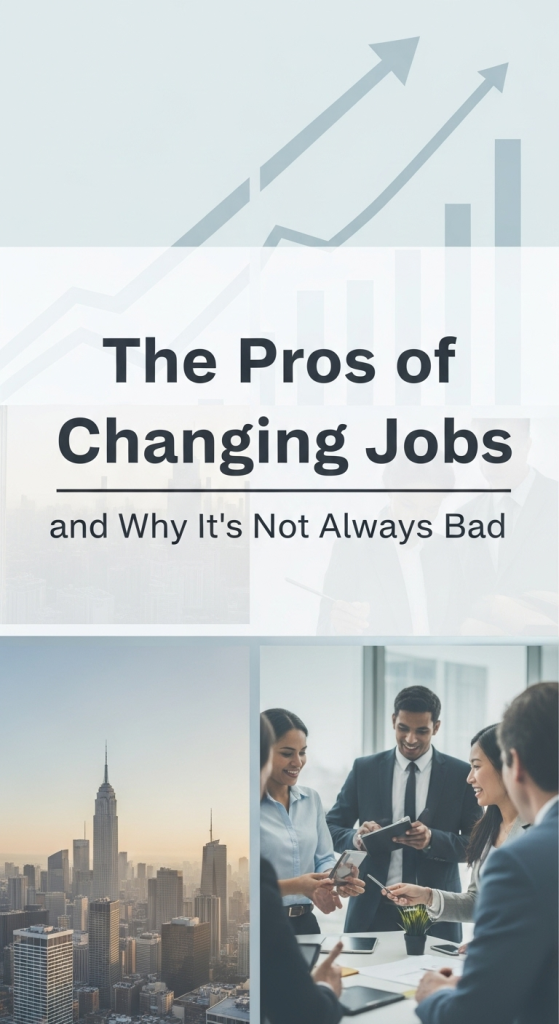 the pros of changing jobs