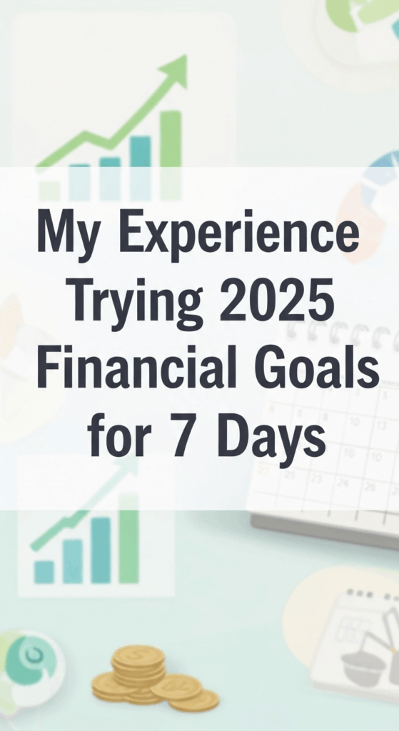 2025 financial goals