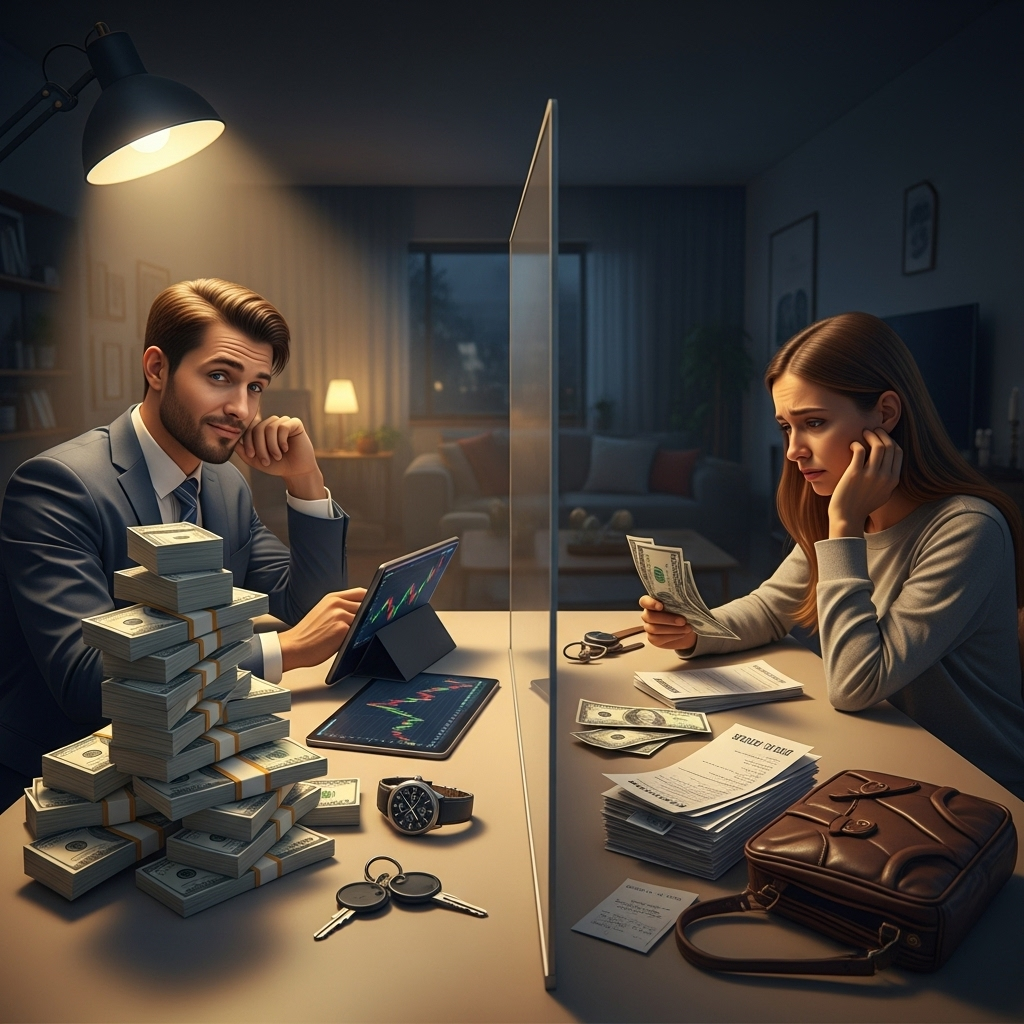 financial differences in relationships